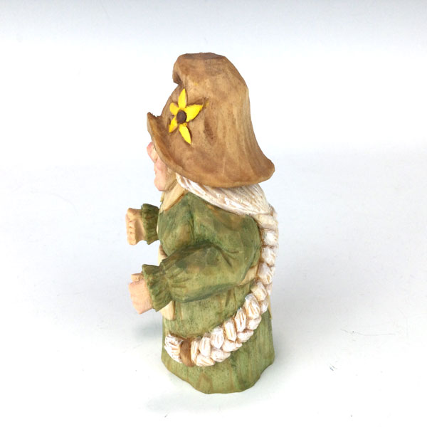 Willow the Gnome Hand Carved by Domenick Maggio - Image 5